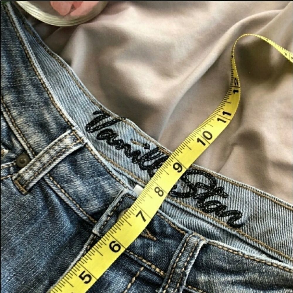 Vanilla Star Denim Shorts - Picture 5 of 6